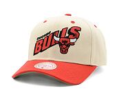 Kšiltovka NBA Retro Type Pro Snapback Chicago Bulls Off White