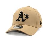 Kšiltovka New Era - 39THIRTY Stretch Nylon - Oakland Athletics - Beige