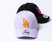 Dětská Kšiltovka New Era - 9FORTY League Essential - LA Dodgers - Pastel Purple / Orange