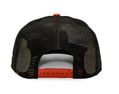 Kšiltovka New Era - 9FIFTY Trucker Pre-Curved Branded Patch - Rust