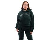 Dámská Mikina New Era - Diamante Hoody - NY Yankees - Dark Green