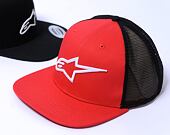 Kšiltovka Alpinestars - Ride 4.0 - Red/Black/White