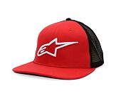 Kšiltovka Alpinestars - Corp Trucker - Red/Black