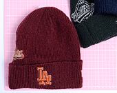 Kulich New Era - Knit Medium MLB Ws Patch Beanie - LA Dodgers - Cardinal