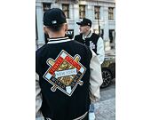 Bunda New Era - Patch Varsity Jacket - NY Yankees - Navy / Cream