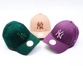 Dámská Kšiltovka New Era - 9FORTY Womens MLB Metallic - LA Dodgers - Green