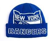 Kulich Mitchell & Ness - K.O. Knit  - New York Rangers - Blue