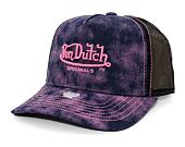 Kšiltovka Von Dutch - Trucker Newark - Cot Twill - Dye/ Purple