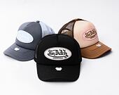 Kšiltovka Von Dutch - Trucker Tampa - Polyester Foam - Black/Black