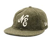 Kšiltovka New Era - 59FIFTY Retro Crown Harris Tweed - Olive