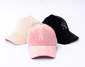 Dámská Kšiltovka New Era - 9FORTY Womens MLB Velour Diamante - NY Yankees - Pink