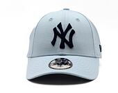 Dětská Kšiltovka New Era - MLB Metallic 9FORTY - NY Yankees - Pastel Blue