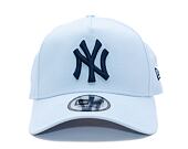 Kšiltovka New Era - MLB Essential 9FORTY A-Frame - NY Yankees - Pastel Blue / Navy