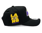 Kšiltovka New Era - NBA Side Patch 9FORTY A-Frame - LA Lakers - Black