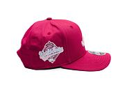 Kšiltovka New Era - MLB World Series 9FIFTY Original Fit - Atlanta Braves - Burgundy / Pink