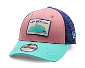 Dětská Kšiltovka New Era - Outdoor 9FORTY TRUCKER - Pink / Teal