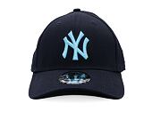 Kšiltovka New Era - MLB Essential 39THIRTY - NY Yankees - Navy / Bright Blue