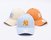 Dámská Kšiltovka New Era - MLB Essential 9FORTY - NY Yankees - Pastel Blue / Orange Glaze