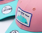 Dětská Kšiltovka New Era - Outdoor 9FORTY TRUCKER - Pink / Teal