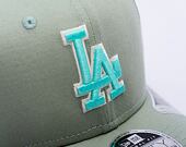 Kšiltovka New Era - MLB World Series 9FIFTY Original Fit - LA Dodgers - Mint Green / Teal