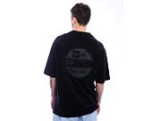 Triko New Era - Sticker Tee Oversized - Black