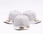 Kšiltovka New Era - MLB Color Pack 59FIFTY A-Frame - NY Yankees - Silver Grey