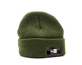 New Era Lightweight Patch Dark Green Winter Beanie