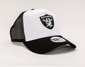 New Era 9FORTY A-Frame Trucker NFL Team Color Block Oakland Raiders Snapback Team Color Cap