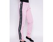 Kappa 222 Banda Wrastoria Slim BZ5 Pink/Black/White Womens Sweatpants
