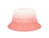 New Era Womens Dipped Color Pink Glow Womens Bucket Hat