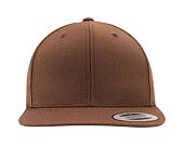 Yupoong Classic Snapback Tan Cap