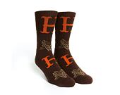 HUF × Thrasher Duality Sock Chocolate Socks