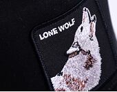 Goorin Bros. Brothers Animal Farm Core The Lone Wolf Black Cap