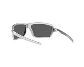 Oakley Cables X-Silver w/Prizm Black Polar 0OO9129 91291263 Sunglasses