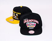 Mitchell & Ness NBA CHAMPS SNAPBACK HWC San Antonio Spurs Black Cap