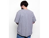 New Era Pinstripe Jersey Heather Gray / Black T-Shirt