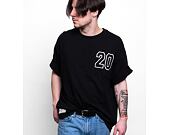 New Era Contemporary Oversized Tee Black / Off White T-Shirt