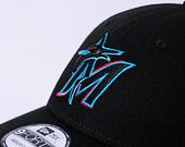 New Era 9FORTY MLB The League 19 Miami Marlins Strapback Game Logo Cap