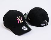 Dětská Kšiltovka New Era 9FORTY Kids MLB Block Logo New York Yankees Blk