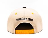 Kšiltovka Mitchell & Ness NHL Pop Panel Snapback Boston Bruins Off White