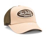 Von Dutch Trucker Boston Powder/Brown Cap