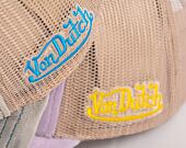 Von Dutch Trucker Kent Velvet Lilac/Sand Cap