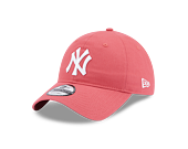 Kšiltovka New Era 9TWENTY MLB League Essential New York Yankees Litmus Pink / Optic White