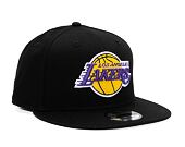 New Era 9FIFTY NBA Black otc Los Angeles Lakers Black / Team Color Cap