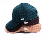 Kšiltovka New Era 9FORTY MLB Flannel Los Angeles Dodgers Camel / White