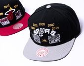 Kšiltovka Mitchell & Ness Nba Champ Is Here Snapback Hwc San Antonio Spurs Black