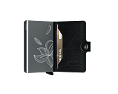 Secrid Miniwallet Stitched Magnolia Black