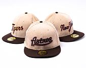 Kšiltovka New Era 59FIFTY "Fall Cord" Houston Astros - Cooperstown