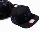 Kšiltovka Mitchell & Ness Tc Bottoms Snapback Hwc NBA GOLDEN STATE WARRIORS Black