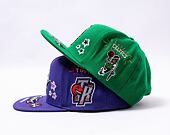 Kšiltovka Mitchell & Ness All Out Snapback NBA BOSTON CELTICS Green